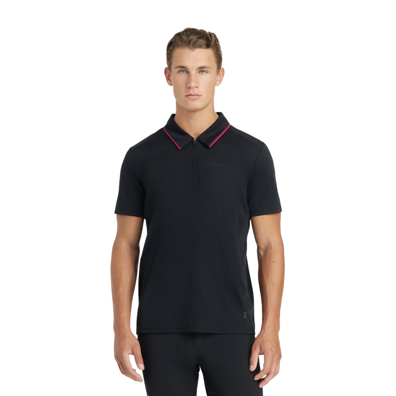 Lemieux - Polo homme Performance noir