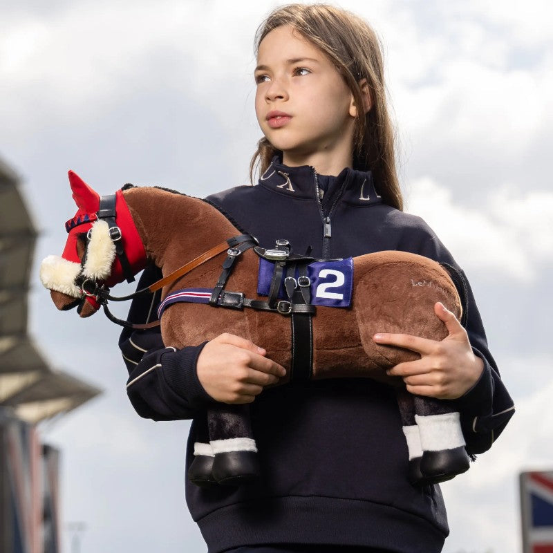 Lemieux - Selle de course pour Toy Pony noir