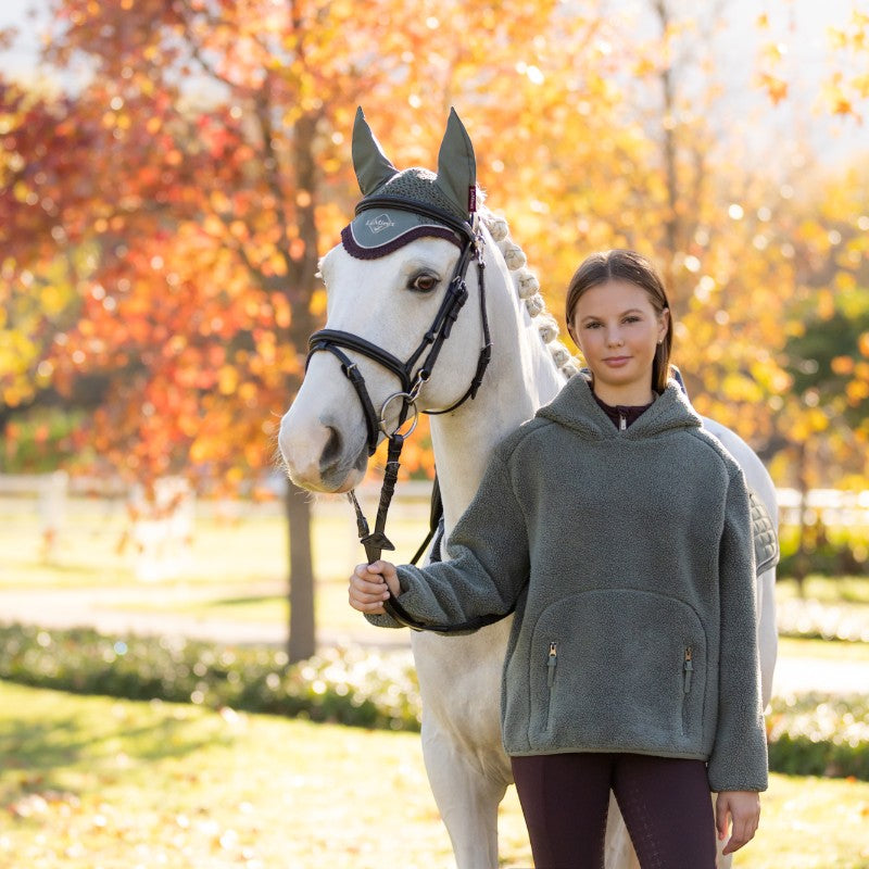 Lemieux - Sweat à capuche enfant Young Rider Avalon rosemary