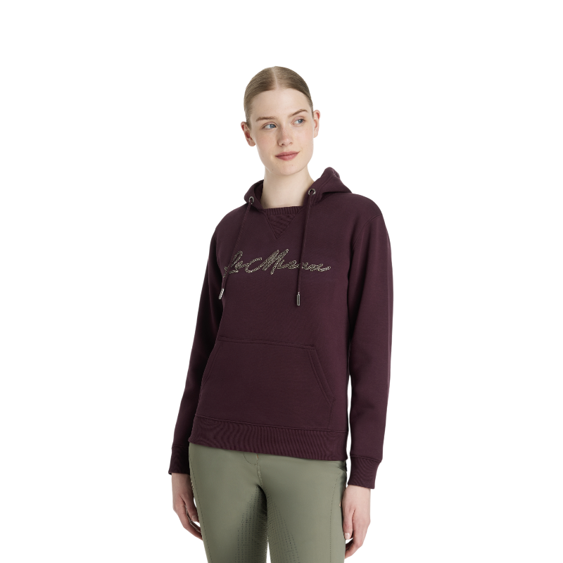 Lemieux - Sweat à capuche femme Elspeth damson