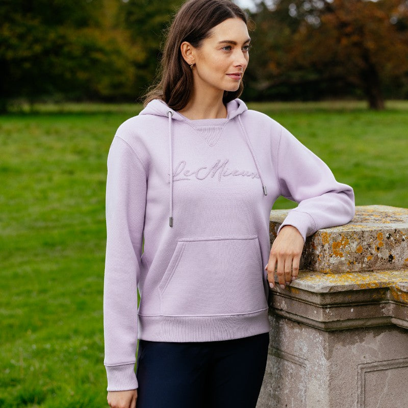 Lemieux - Sweat à capuche femme Elspeth lilac