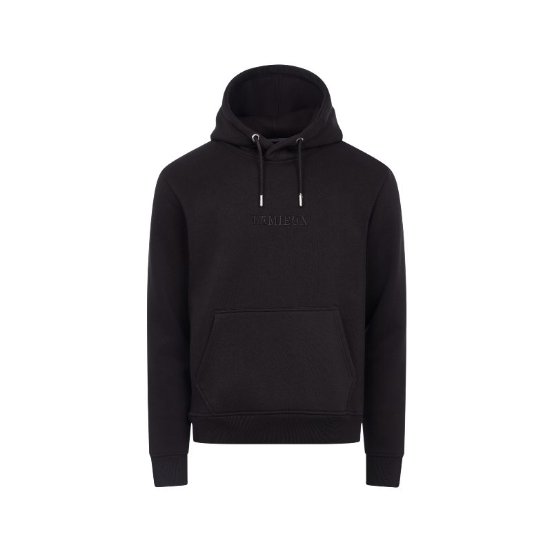 Lemieux - Sweat à capuche homme noir