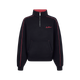 Lemieux - Sweat col zippé enfant Young Rider Kate marine/ cranberry | - Ohlala