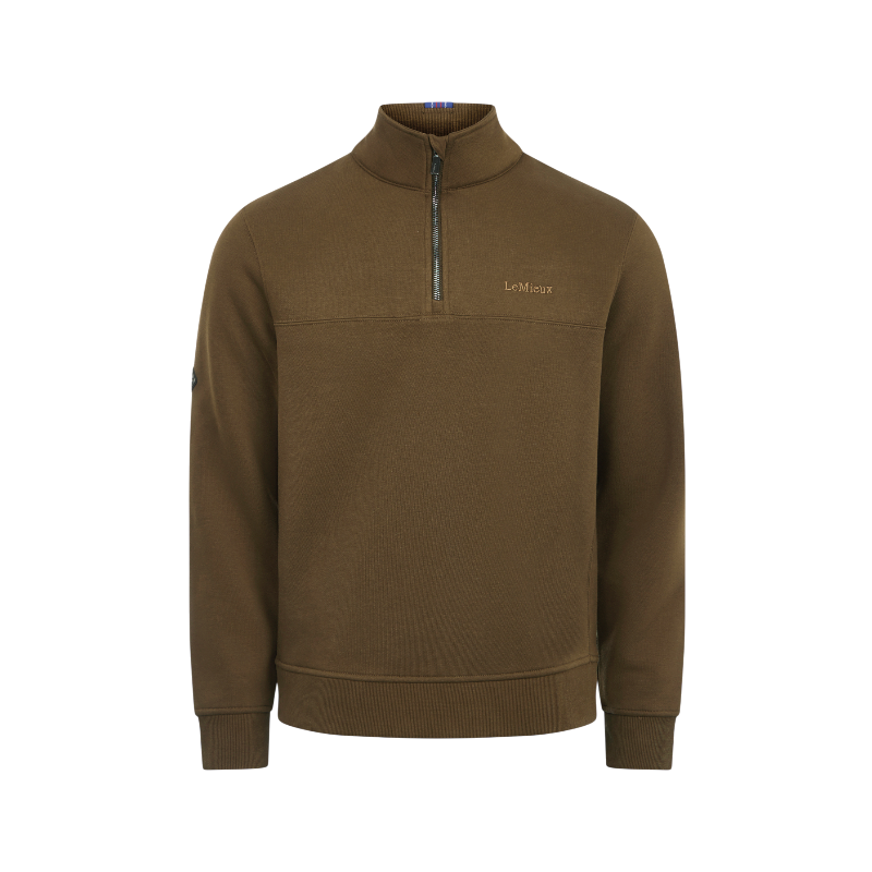 Lemieux - Sweat col zippé homme alpine