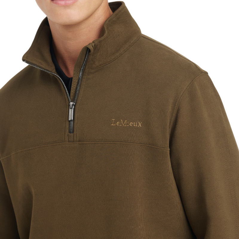 Lemieux - Sweat col zippé homme alpine