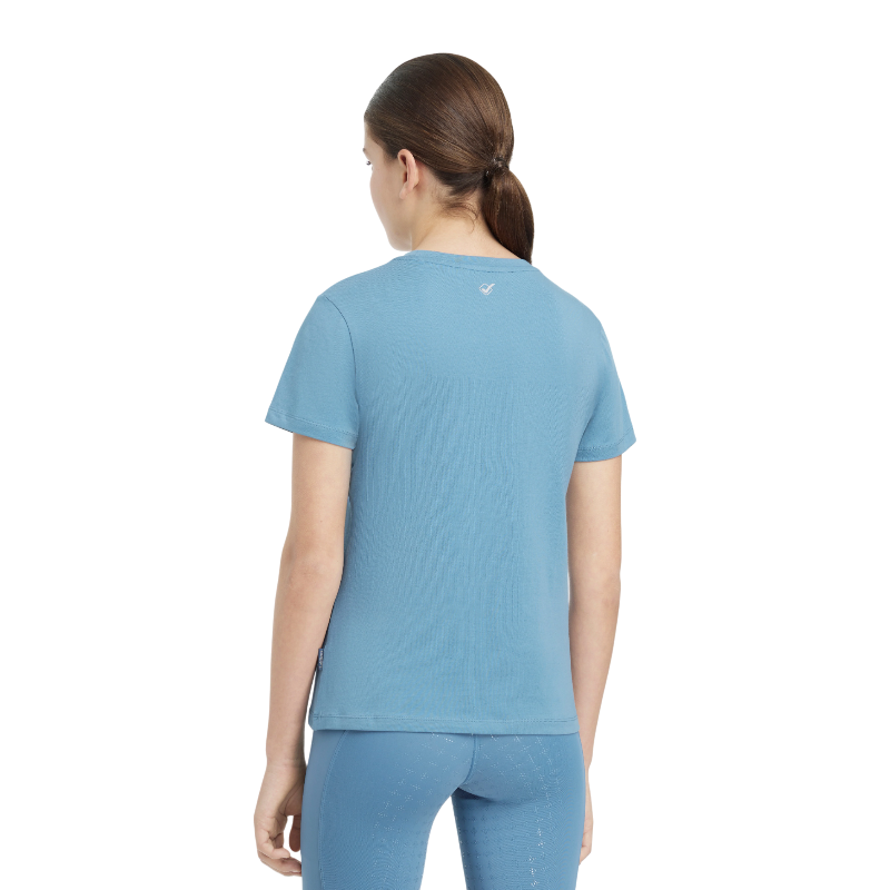 Lemieux - T-shirt enfant Classique Junior Young Rider Ice blue | - Ohlala