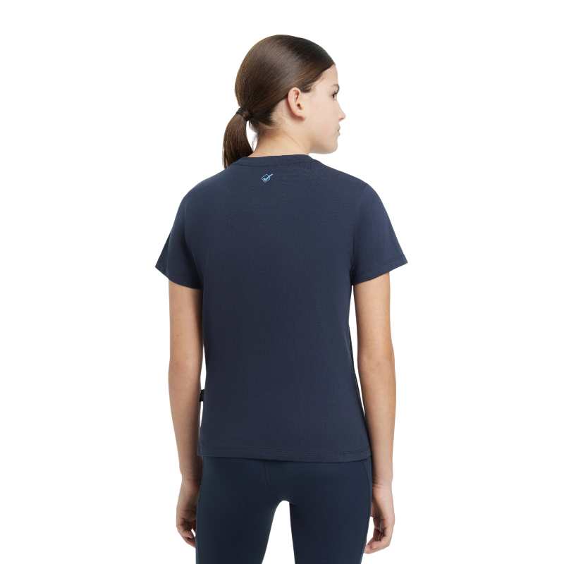 Lemieux - T-shirt enfant Classique Junior Young Rider marine | - Ohlala