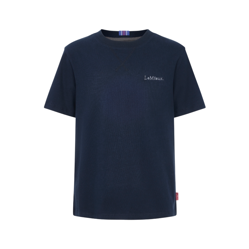 Lemieux - T-shirt garçon Junior Young Rider marine