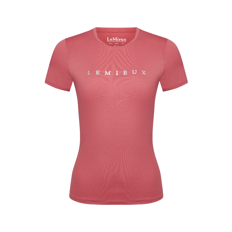 Lemieux - T-shirt manches courtes femme Sport cranberry