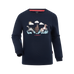 Lemieux - Longsleeve voor kinderen Mini Poppy marine | - Ohlala