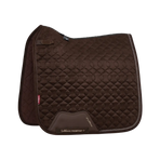 Lemieux - Tapis de dressage Crystal Suede Square marron | - Ohlala
