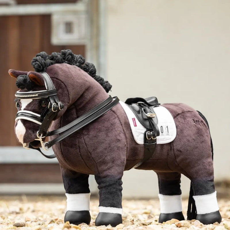 Lemieux - Tapis de dressage pour Toy Pony blanc