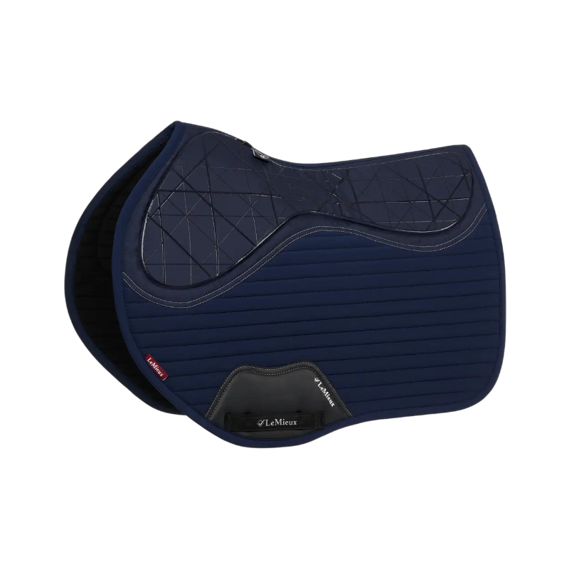 Lemieux - Tapis de selle Square Soft Shell Anti Glisse EuroJump marine | - Ohlala