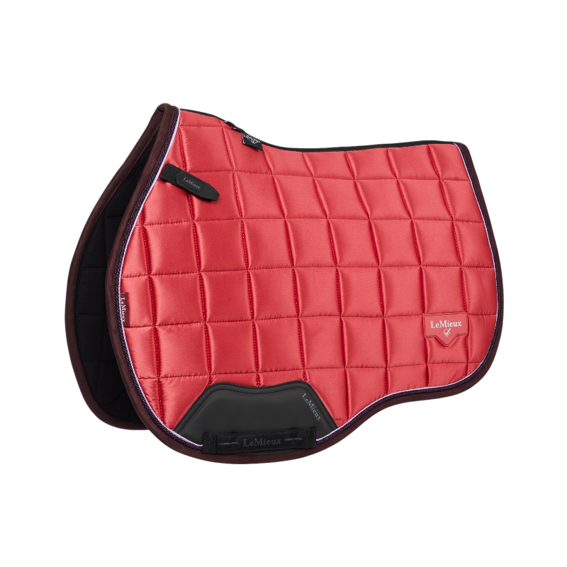 Lemieux - Tapis de selle Mixte Square Loire Classic cranberry
