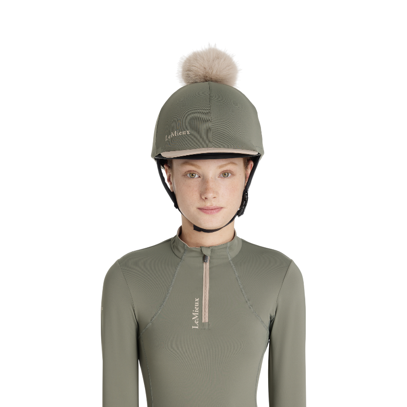 Lemieux - Toque de casque à pompon amovible Classique rosemary