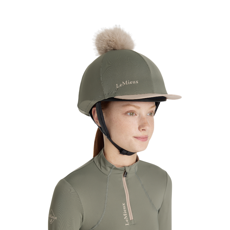 Lemieux - Toque de casque à pompon amovible Classique rosemary