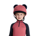 Lemieux - Helmhoes met dubbele afneembare pompons voor kinderen Mini cranberry | - Ohlala