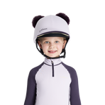 Lemieux - Helmmuts met dubbele afneembare pompons kind Mini lilac | - Ohlala