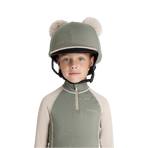 Lemieux - Helmmuts met dubbele afneembare pompons kind Mini rosemary | - Ohlala