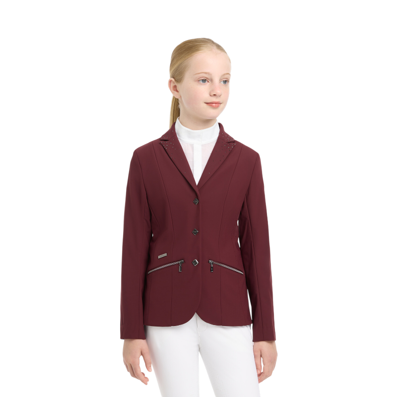 Lemieux - Veste de concours fille Junior Pro bordeaux