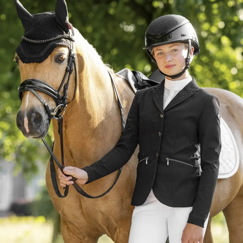 Lemieux - Veste de concours fille Pro Show noir | - Ohlala