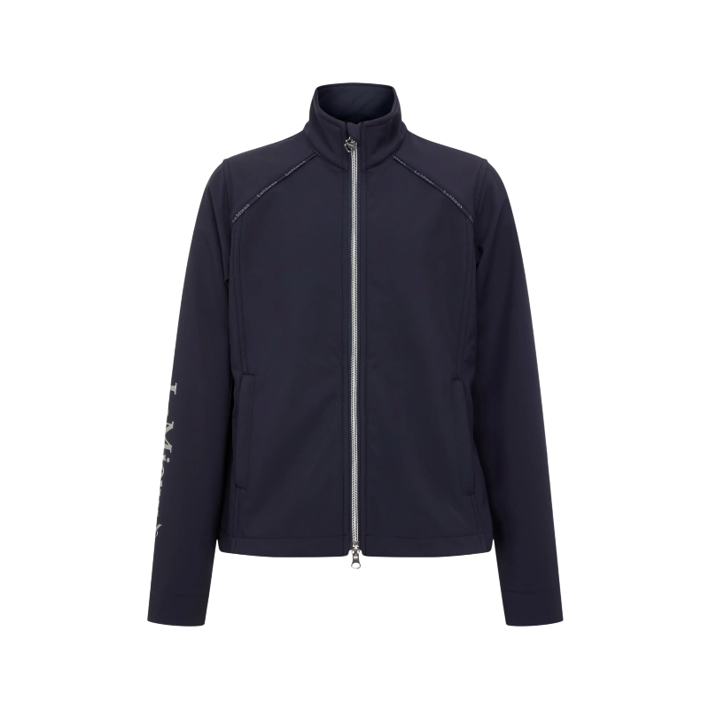 Lemieux - Veste manches longues junior Young Rider Elite Soft Shell marine