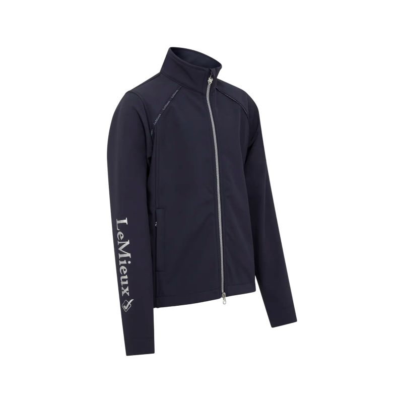 Lemieux - Veste manches longues junior Young Rider Elite Soft Shell marine