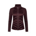 LeMieux - Veste matelassée zip intégral femme Dynamique damson | - Ohlala