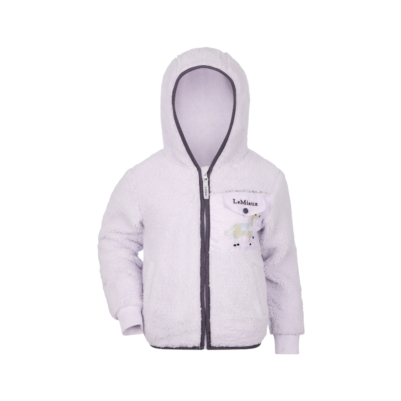 Lemieux - Veste polaire enfant Mini Teagan Lemon lilac