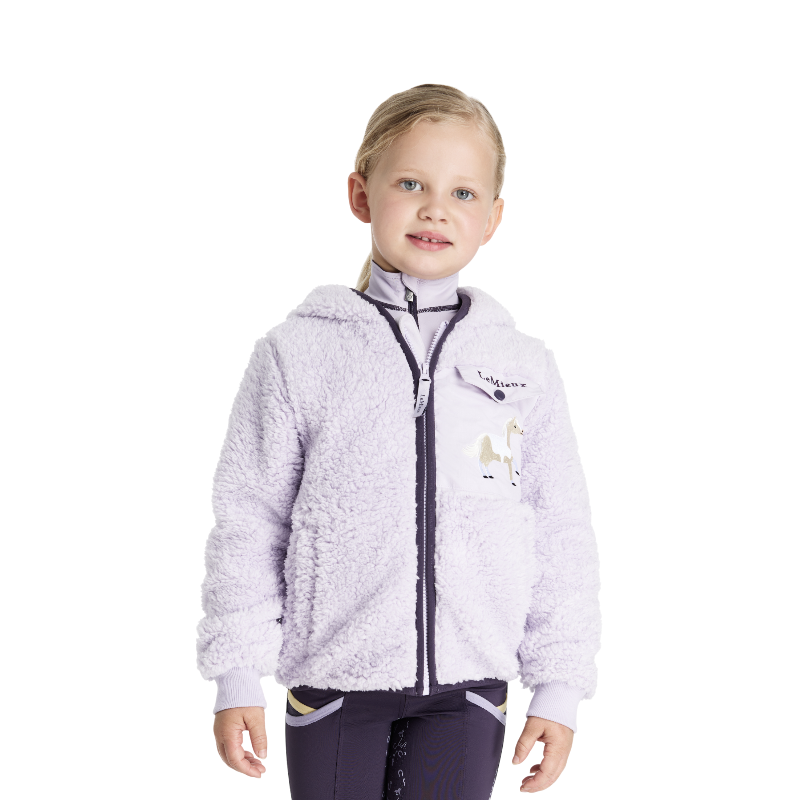 Lemieux - Veste polaire enfant Mini Teagan Lemon lilac