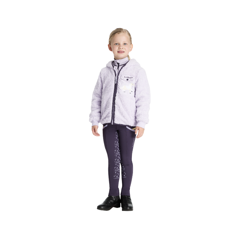 Lemieux - Veste polaire enfant Mini Teagan Lemon lilac
