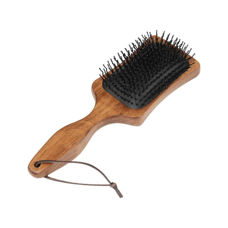 LeMieux - Brosse à crins Artisan marron