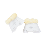 Lemieux - Motionflex belbootjes met bont wit/ naturel | - Ohlala
