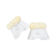 Lemieux - Cloches Motionflex avec fourrure blanc/ naturel | - Ohlala