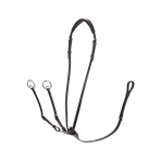 Lemieux - Martingale à anneaux Kudos marron/ argent | - Ohlala