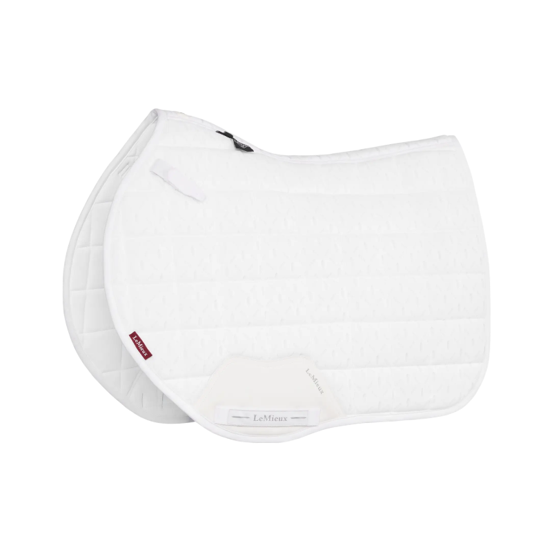 Lemieux - Tapis de selle 3D Mesh Self-Cool Square blanc
