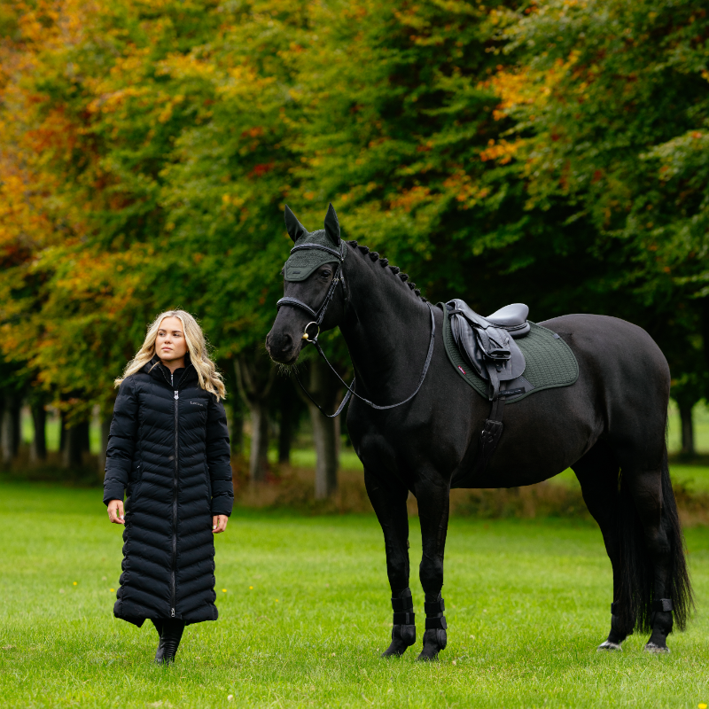 LeMieux - Tapis de selle Eurojump Essence pine green