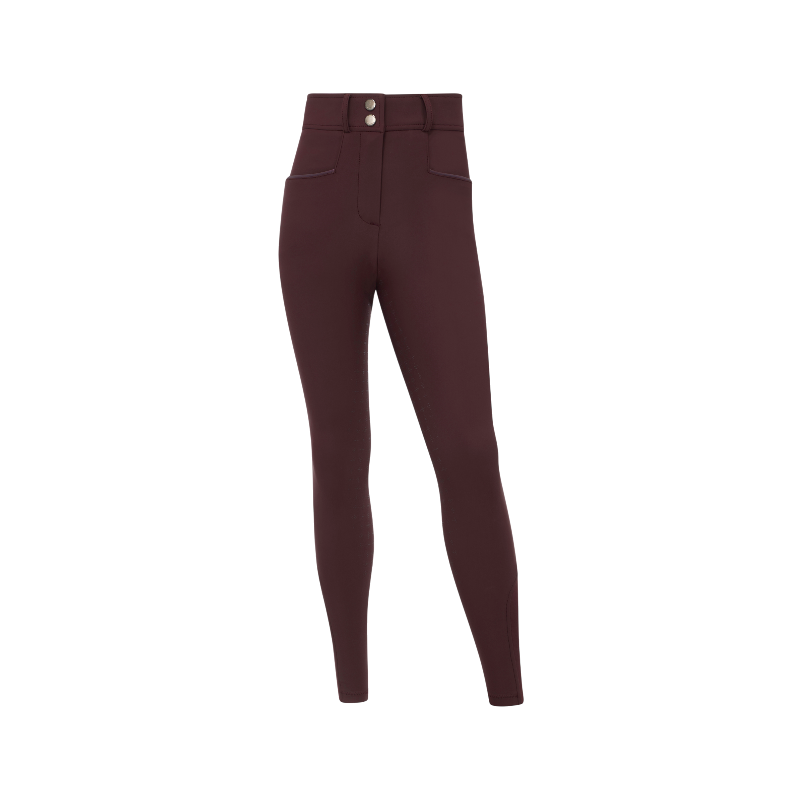 Lemieux - Pantalon d’équitation fille Full Grip Young Rider Izzy damson