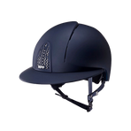 KEP - Casque d'équitation Smart matt marine visière polo | - Ohlala