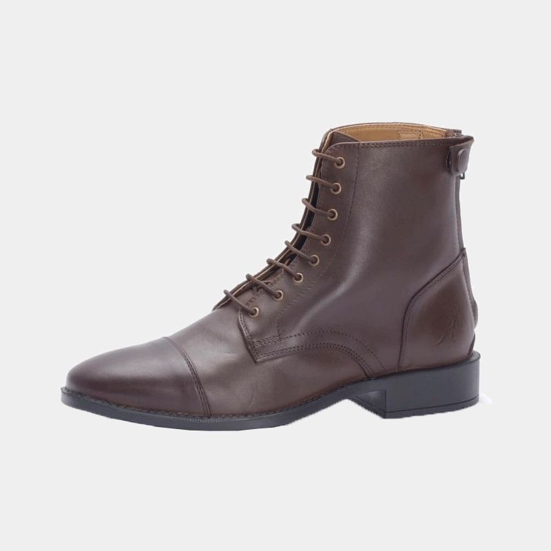 Rectiligne - Boots CSO Lacet marron | - Ohlala