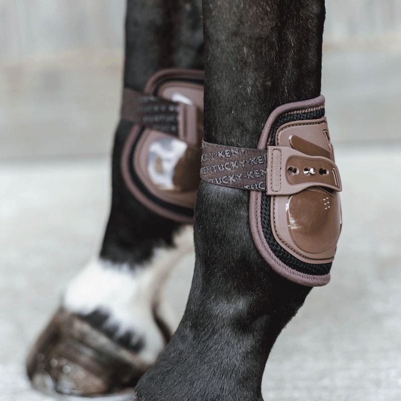Kentucky Horsewear - Protège-boulets Moonboots Air marron | - Ohlala
