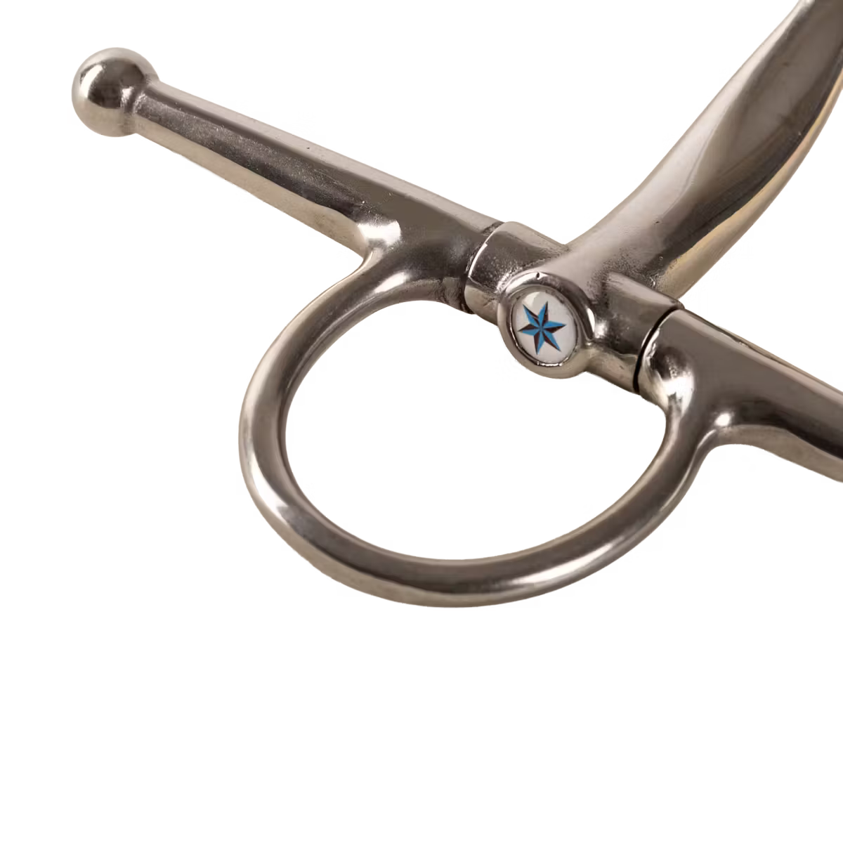 Velari  - Mors à aiguilles simple brisure en acier inoxydable 14mm