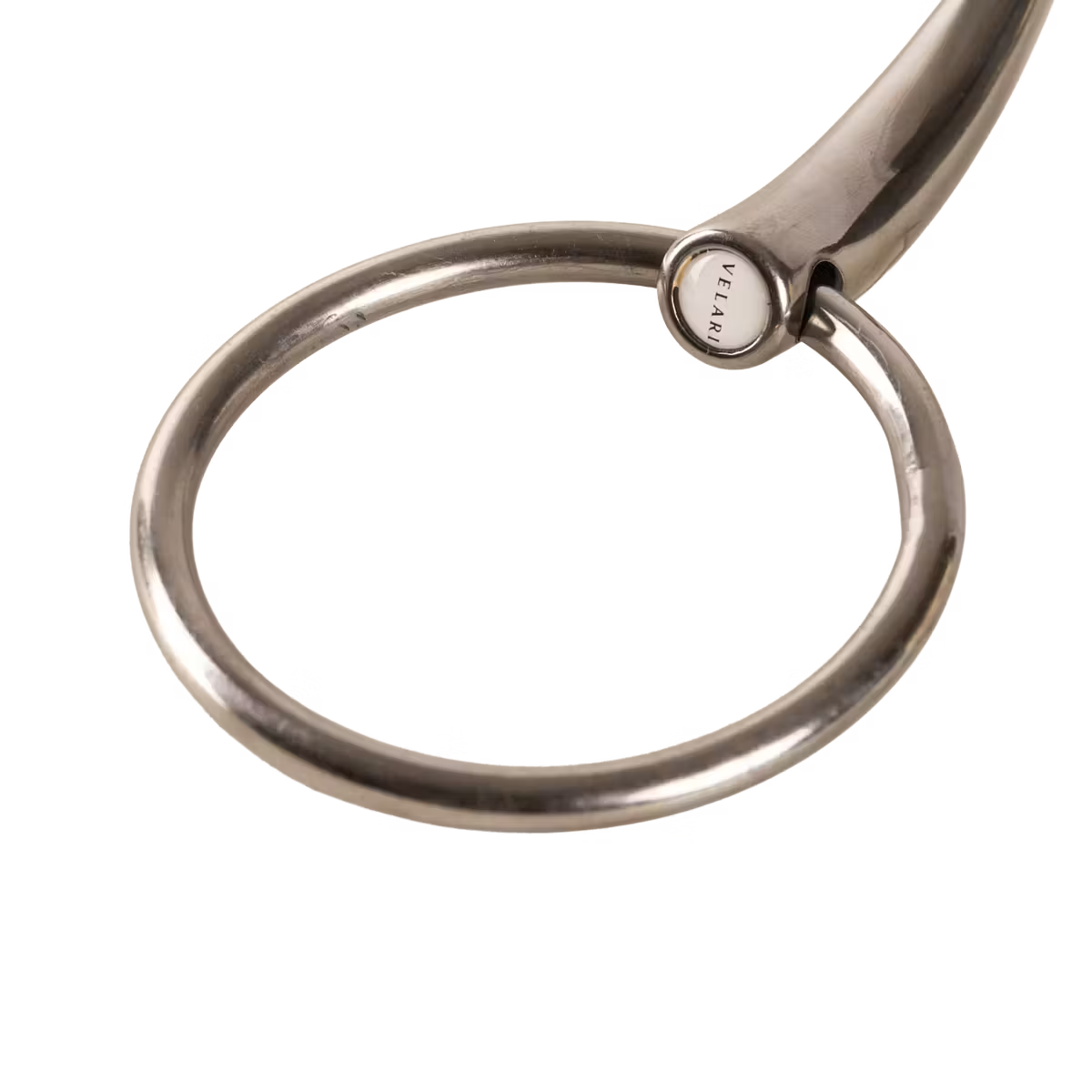 Velari  - Mors à anneaux double brisure en acier inoxydable 16mm