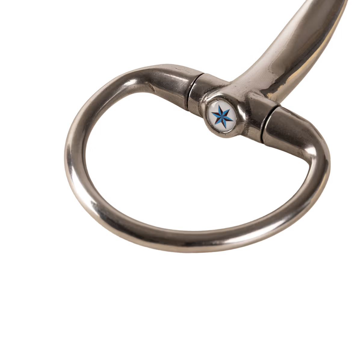 Velari  - Mors à olive simple brisure en acier inoxydable 14mm