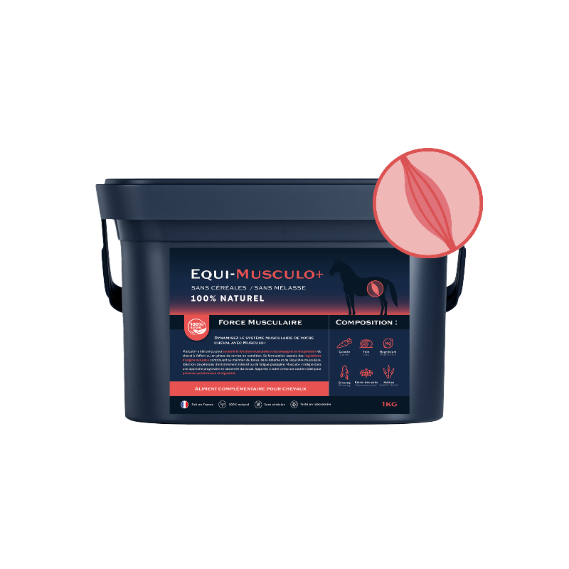 Equimojo - Complément alimentaire soutien musculaire Equi-Musculo+