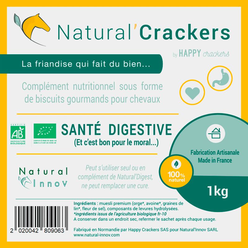 Natural' Innov - Friandises Natural'Crackers | - Ohlala