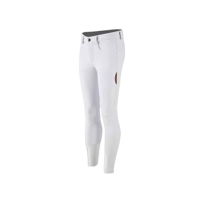 Animo Italia - Pantalon d'équitation unisexe nix full blanc | - Ohlala