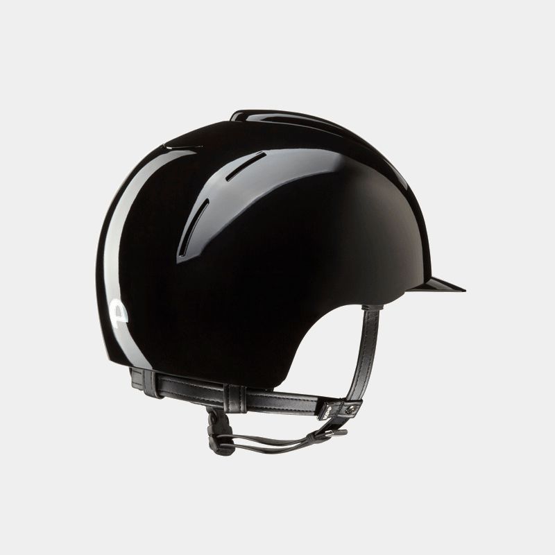 Porte-casque pour casque d'équitation, noir - support casque