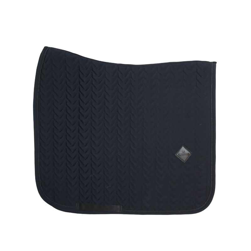 Kentucky Horsewear - Tapis de dressage Fishbone noir | - Ohlala