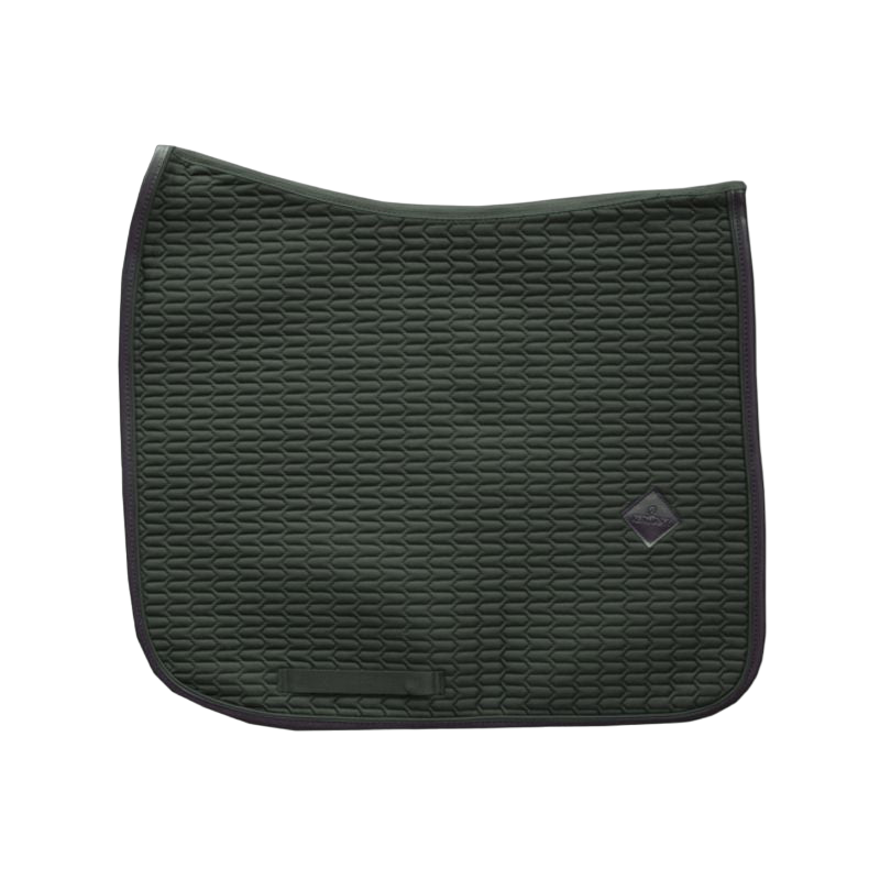 Kentucky Horsewear - Tapis de dressage Color Edition Cuir vert olive | - Ohlala